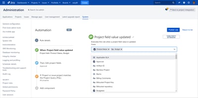 jira profields automate triggers integration turning conditions deiser trz representa automatizar tareas integracin esta